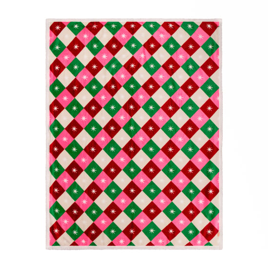 Furn Star Sherpa Fleece Throw, Multicolour - Image 3