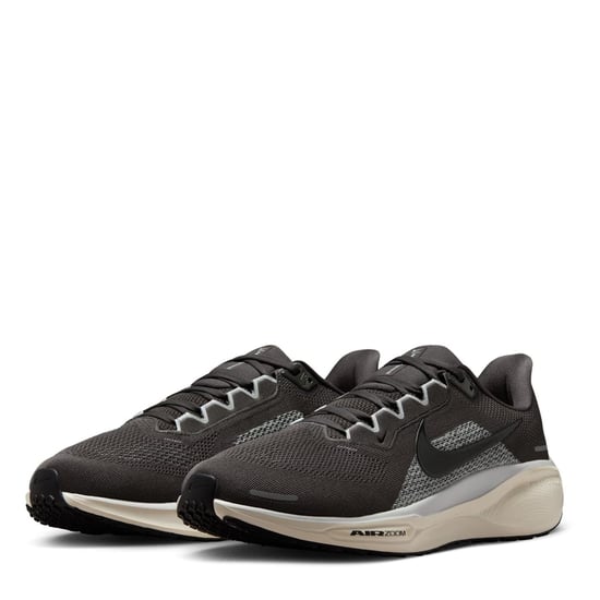 Men's Nike Pegasus 41 Road Running Shoes in Ash/Black - Image 4