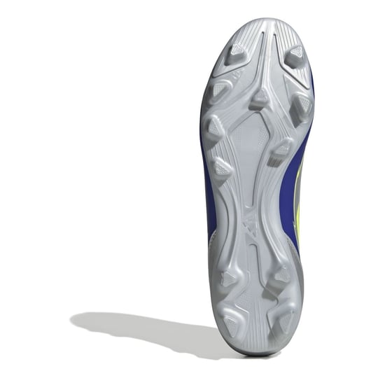 Men's adidas F50 Club Firm Ground Football Boots in Silver/Blue - Image 6
