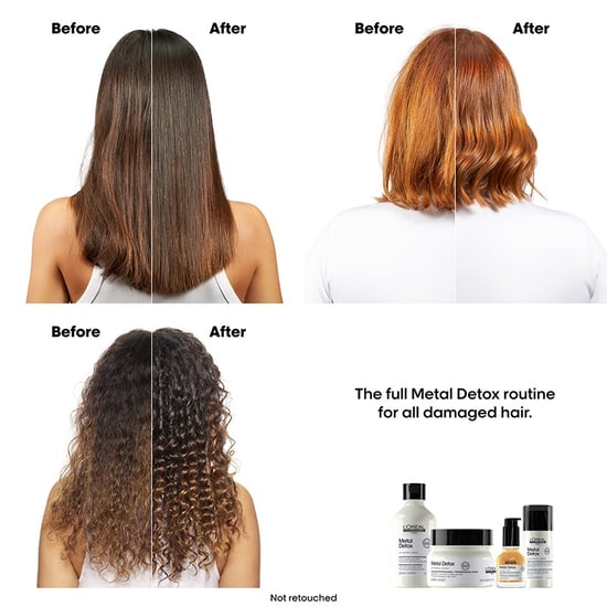 L'oréal Professionnel Metal Detox Shampoo 500ml & Refill Pack 500ml Duo - Image 2