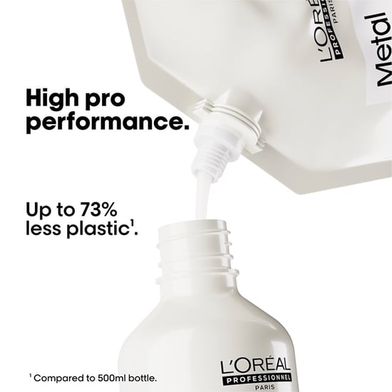 L'oréal Professionnel Metal Detox Shampoo 500ml & Refill Pack 500ml Duo - Image 4