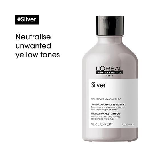 L'oréal Professionnel Serie Expert Silver Shampoo 300ml Double - Image 4