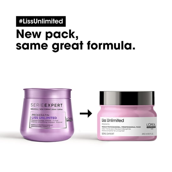 L'oréal Professionnel Serie Expert Liss Shampoo 300ml And Masque 250ml Duo - Image 5
