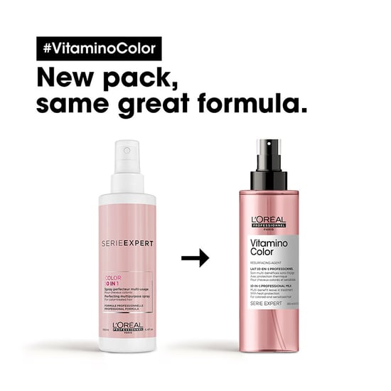 L'oréal Professionnel Serie Expert Vitamino Color Shampoo 300ml, Conditioner 200ml And Mask 250ml Pack - Image 4