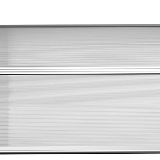 4goodz Deurluifel afdak 110x60 cm met uv- regen- en zonbescherming grijs - Image 2