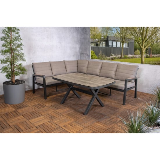 SenS-Line donna loungeset 2-delig aluminium - Image 3