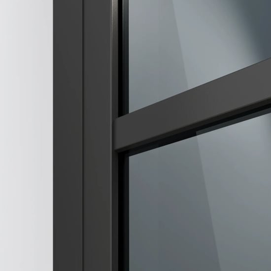 Mirlux Douchecabine oris 90 x 200 zwart glas zwart - Image 4