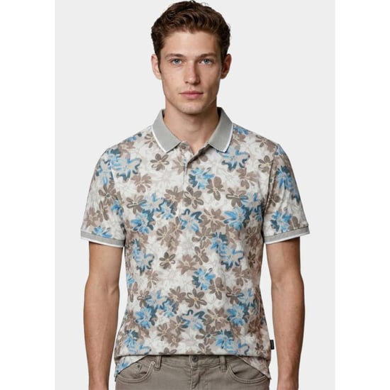 Innocente Polo heren usher 10-61/taupe - Image 1