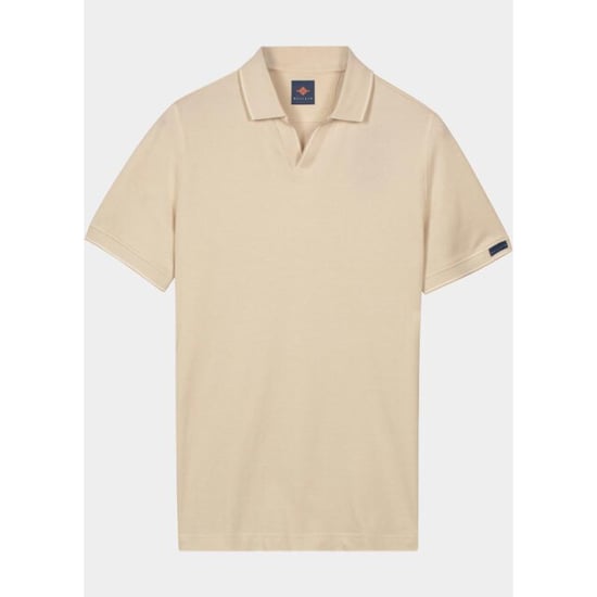 Baileys Polo heren poloshirt v-collar 2-tone oxf 615208/81 - Image 2