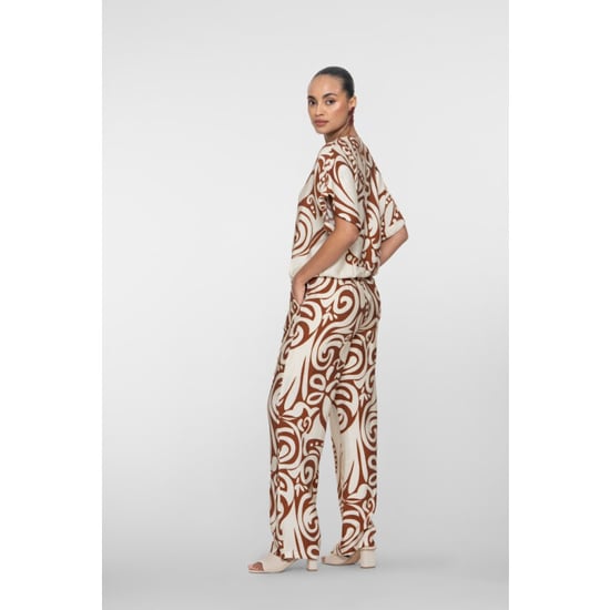 Geisha pants bi-color 61401-26 760 /tabacco - Image 6