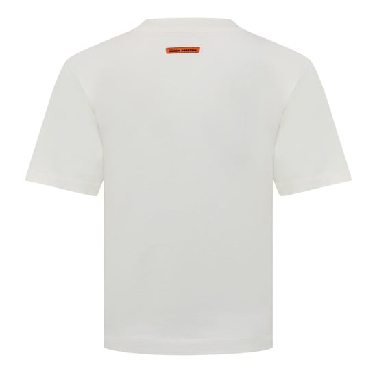 Women's Heron Preston Regular Fit Crew Neck Short Sleeve T-Shirt in White/Black - Image 2