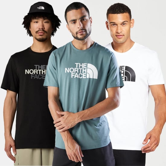 3 Pack The North Face Mens SS Easy T Shirt in Black/White/Storm Blue - Image 1