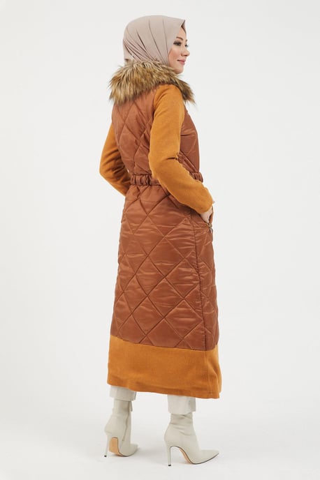 Knäppt Stämpel Brun-beige - Image 4