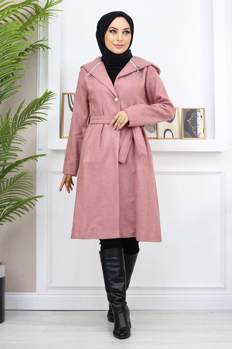 Huva Kashmir Kappa Dammig rosa - Image 1