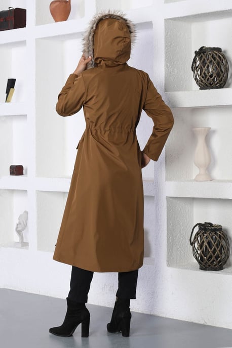 Stripe Detailed Kappa Brun-beige - Image 4