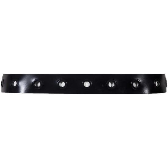 Accessories AllSaints Eyelet Leather Belt in Blk Wrm Brs - Image 3