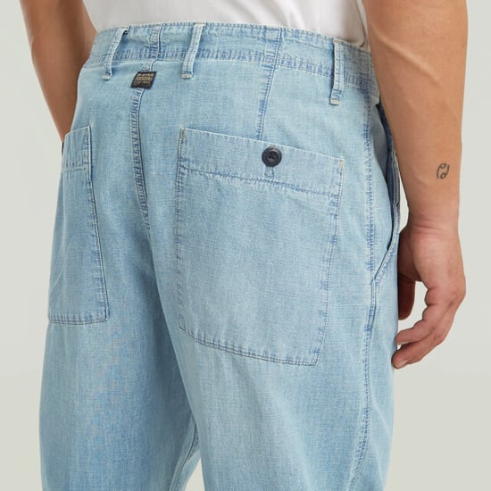G-Star Pleated chino denim relaxed tapered - Image 4