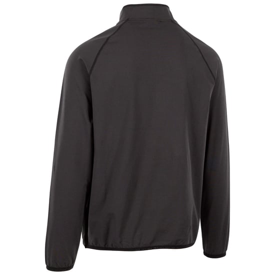 Men's DLX Hulton Raglan Sleeve Regular Fit T-Shirt in Black - Image 3