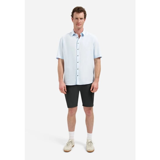 No Excess Shirt short sleeve with linen sky - Image 3