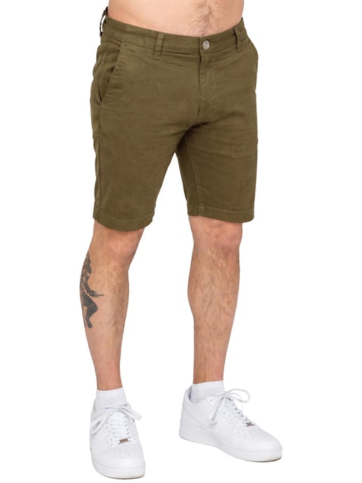 Enzo | Heren Stretch Chino Shorts - Image 3