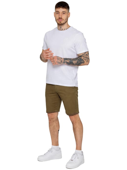 Enzo | Heren Stretch Chino Shorts - Image 5