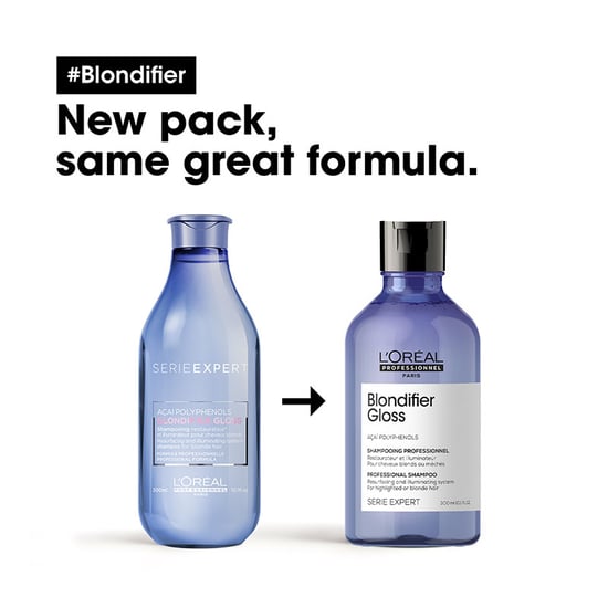 L'oréal Professionnel Serie Expert Blondifier Shampoo Gloss 300ml And Conditioner 200ml Duo - Image 4