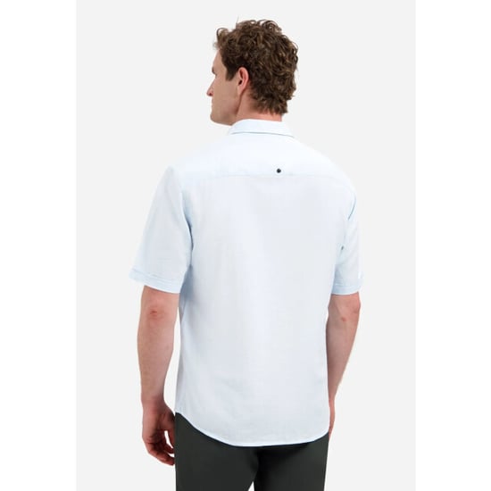 No Excess Shirt short sleeve with linen sky - Image 5