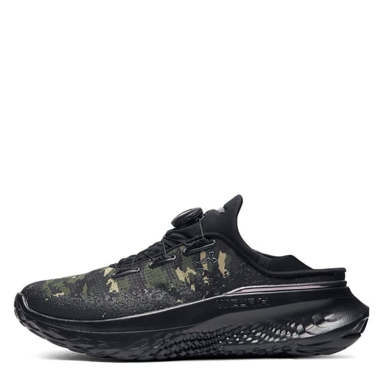 Men's Under Armour Slip Speed Camo Patterned Sneakers in .Green - Image 2