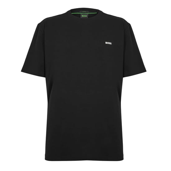 Men's Boss Logo T-Shirt, Logo Design in .Black - Image 1