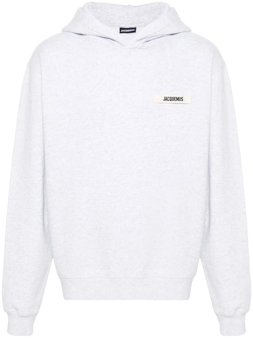 The Gros Grain Hoodie in Grey - Image 2