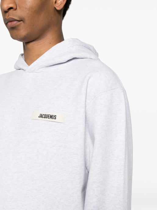 The Gros Grain Hoodie in Grey - Image 5