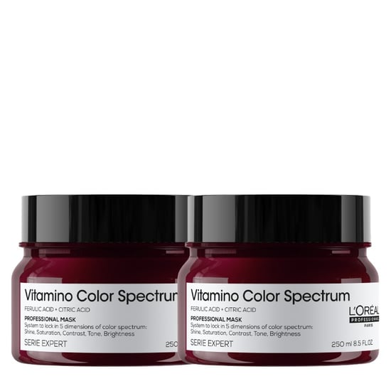 L'oréal Professionnel Vitamino Color Spectrum Rinse Off Hair Mask 250ml Double - Image 1