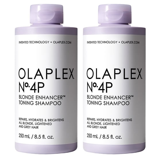 Olaplex No.4p Blonde Enhancer Toning Shampoo 250ml Double - Image 1