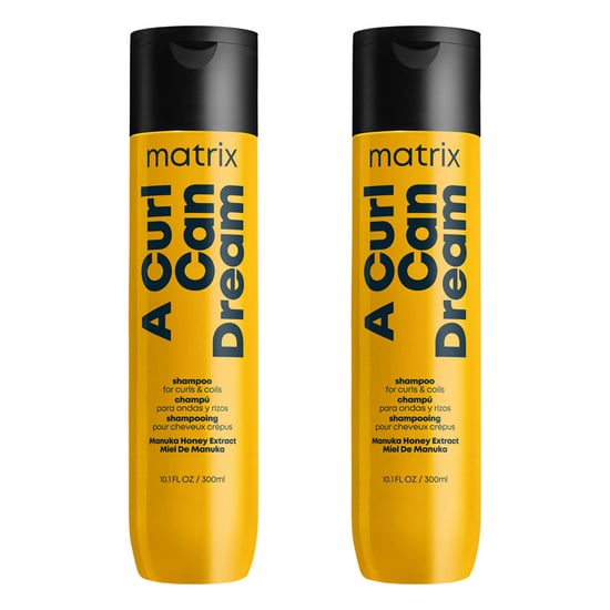 Matrix Total Results A Curl Can Dream Manuka Honey Infused Shampoo For Curly And Coily Hair 300ml Double - Image 1