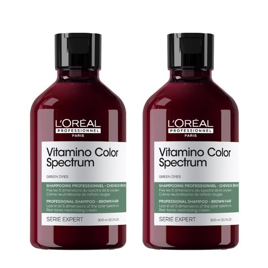 L'oréal Professionnel Vitamino Color Spectrum Green Tinted Shampoo 300ml Double - Image 1
