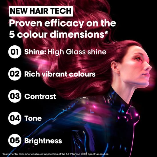 L'oréal Professionnel Vitamino Color Spectrum Green Tinted Shampoo 300ml Double - Image 3