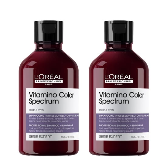 L'oréal Professionnel Vitamino Color Spectrum Purple Tinted Shampoo 300ml Double - Image 1