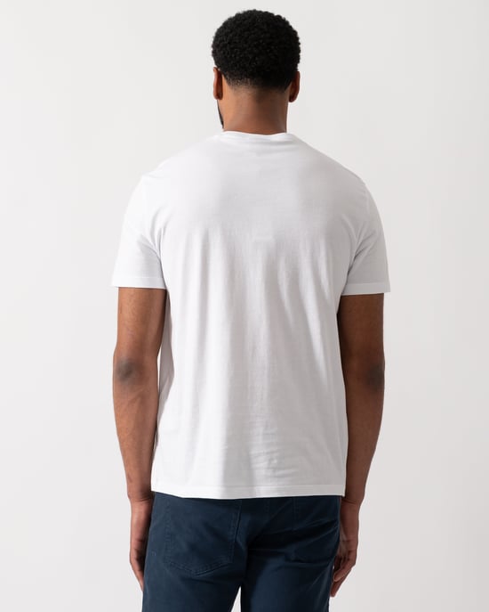 Slim-Fit T-Shirt in White - Image 2