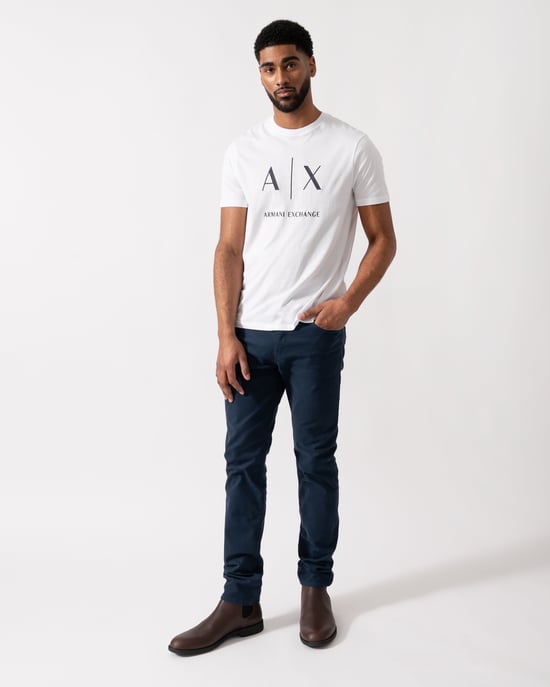 Slim-Fit T-Shirt in White - Image 3