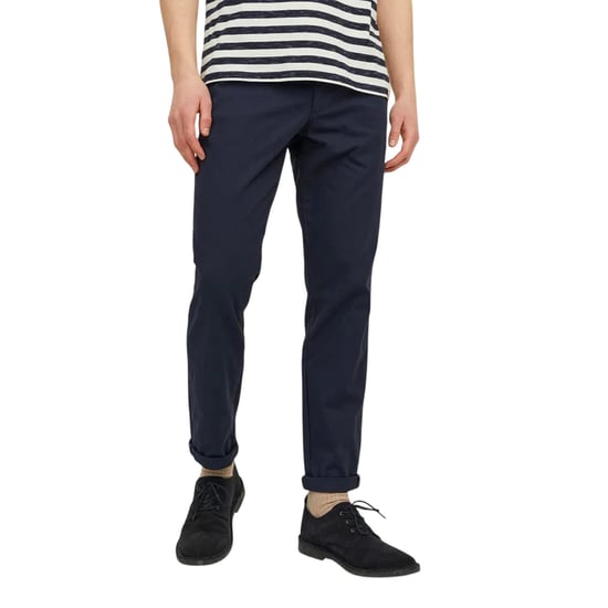 Jack And Jones Mens Slim Chinos (Navy Blazer) - Image 3