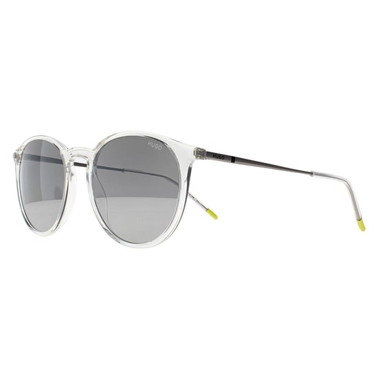 Hugo by Hugo Boss Round Unisex Transparent Grey Mirror HG 1286/S - Image 3