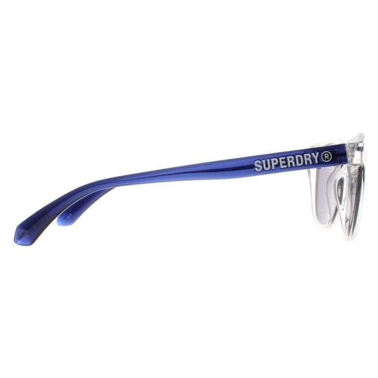 Superdry Round Mens Crystal and Blue Grey 5038 - Image 5