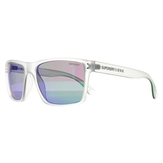 Superdry Square Mens Crystal and Green Green Mirror Kobe - Image 3