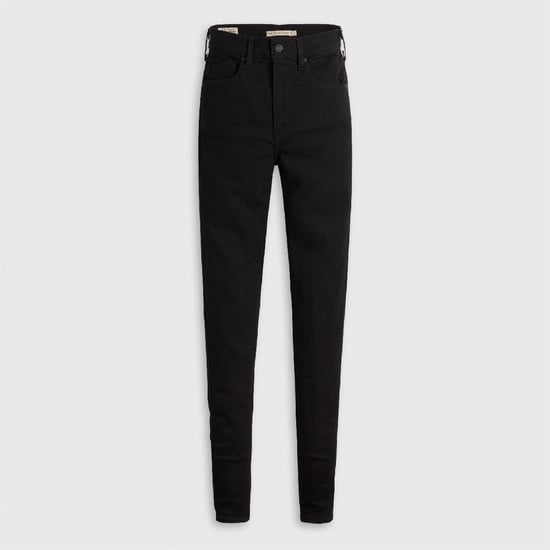 Women's Levis High Super Skinny Jeans in .Black Celestial - Image 1