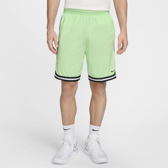 Men's Nike Dna Dri Fit 8 Basketball Shorts in Vapor Green/Blk - Image 3