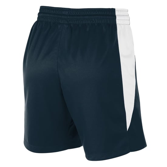 Women's Nike Team Stock Shorts in Obsidian/White - Image 4