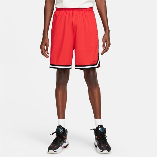 Men's Nike Dna Dri Fit 8 Basketball Shorts in University Red - Image 3