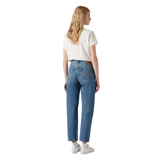 Levis Dames/Dames 501 Korte Jeans (Blauw) - Image 2