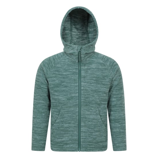 Mountain Warehouse Snowdonia II Full Zip Hoodie Kinderen/Kinderen (Donkere Khaki) - Image 1