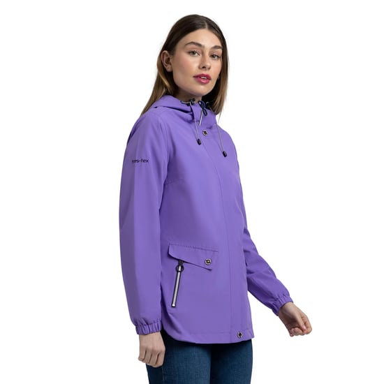 Trespass Dames/dames Flourish Waterproof Jasje (Wisteria) - Image 4